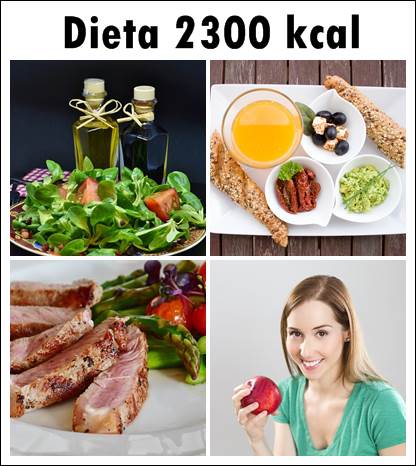 Dieta 2300 kcal