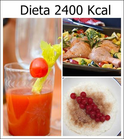 Dieta 2400 Kcal