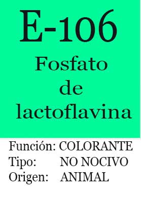 E--106 Fosfato de actoflavina